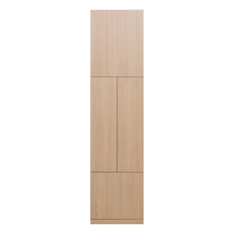 Build smalle opbergkast 54 cm eikendecor naturel