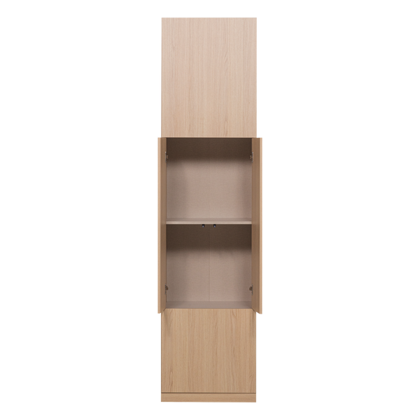Build smalle opbergkast 54 cm eikendecor naturel