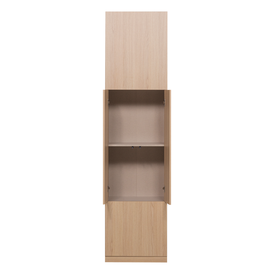 Build smalle opbergkast 54 cm eikendecor naturel