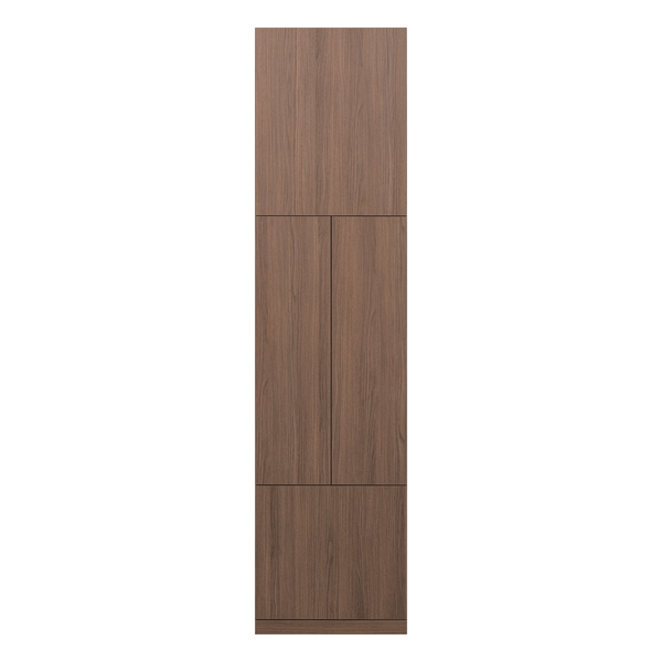 Build smalle opbergkast 54 cm eikendecor bruin