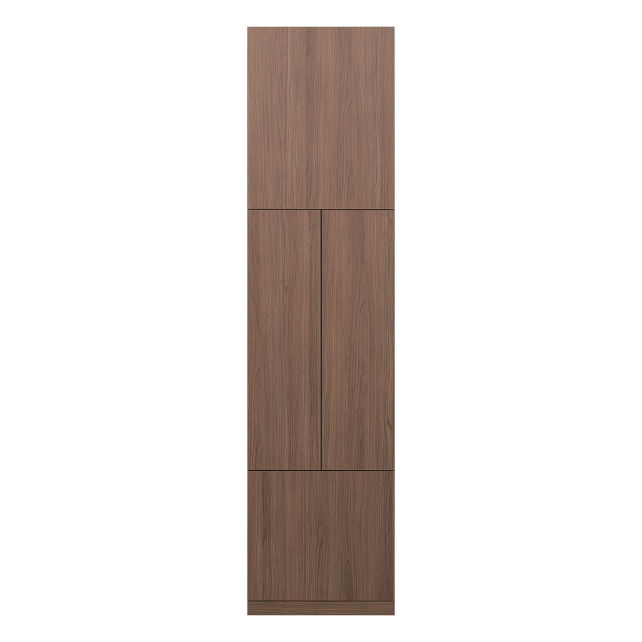 Build smalle opbergkast 54 cm eikendecor bruin