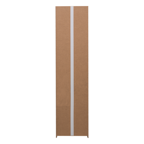 Build smalle half open kast 54 cm eikendecor bruin