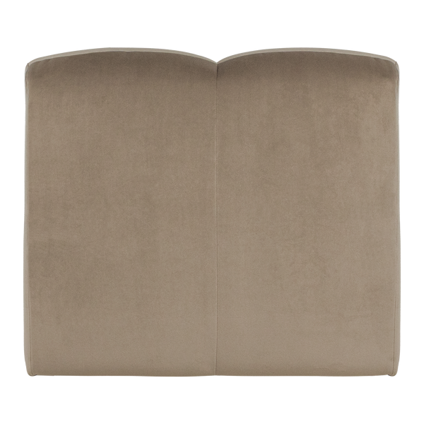 Mojo 1-zits bankelement velvet khaki