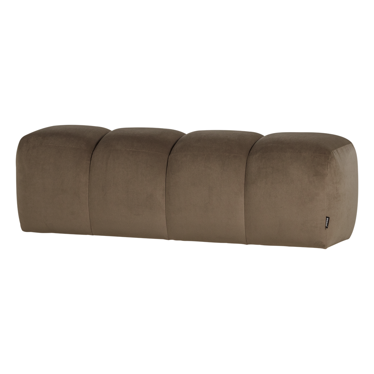 Mojo eetbank 164 cm velvet taupe
