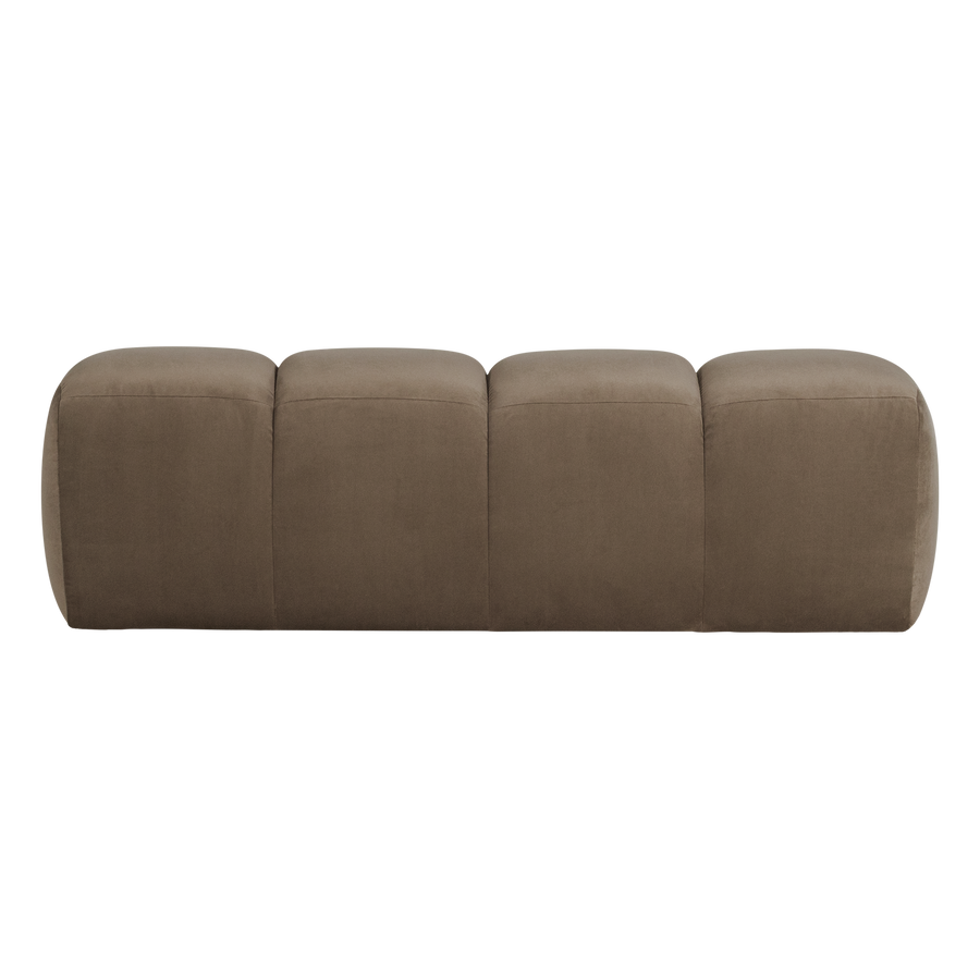 Mojo eetbank 164 cm velvet taupe