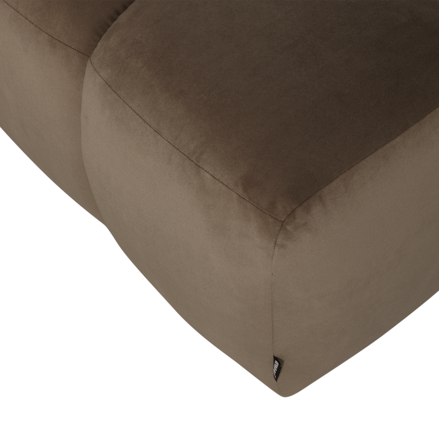 Mojo eetbank 164 cm velvet taupe