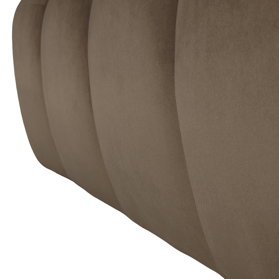 Mojo eetbank 164 cm velvet taupe