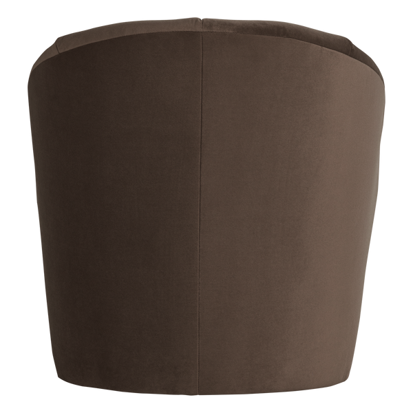 Mojo draaifauteuil velvet bruin