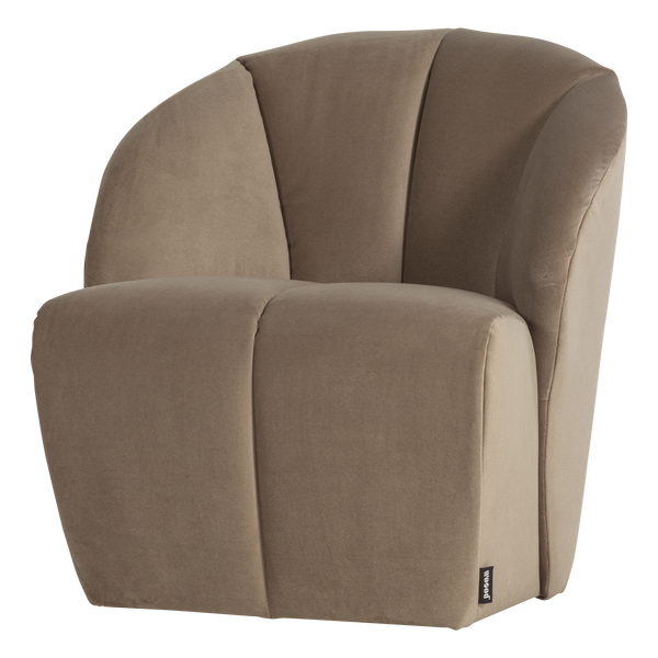 Mojo draaifauteuil velvet khaki