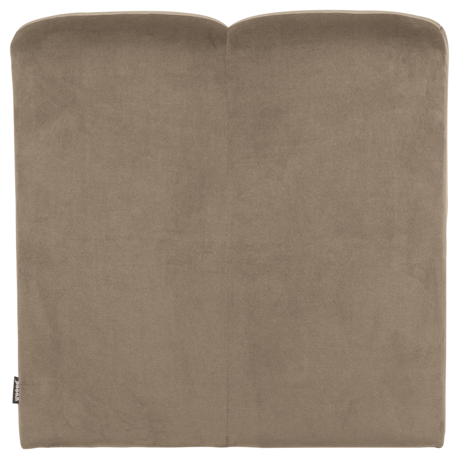 Mojo eetbank 84 cm met rugleuning velvet khaki