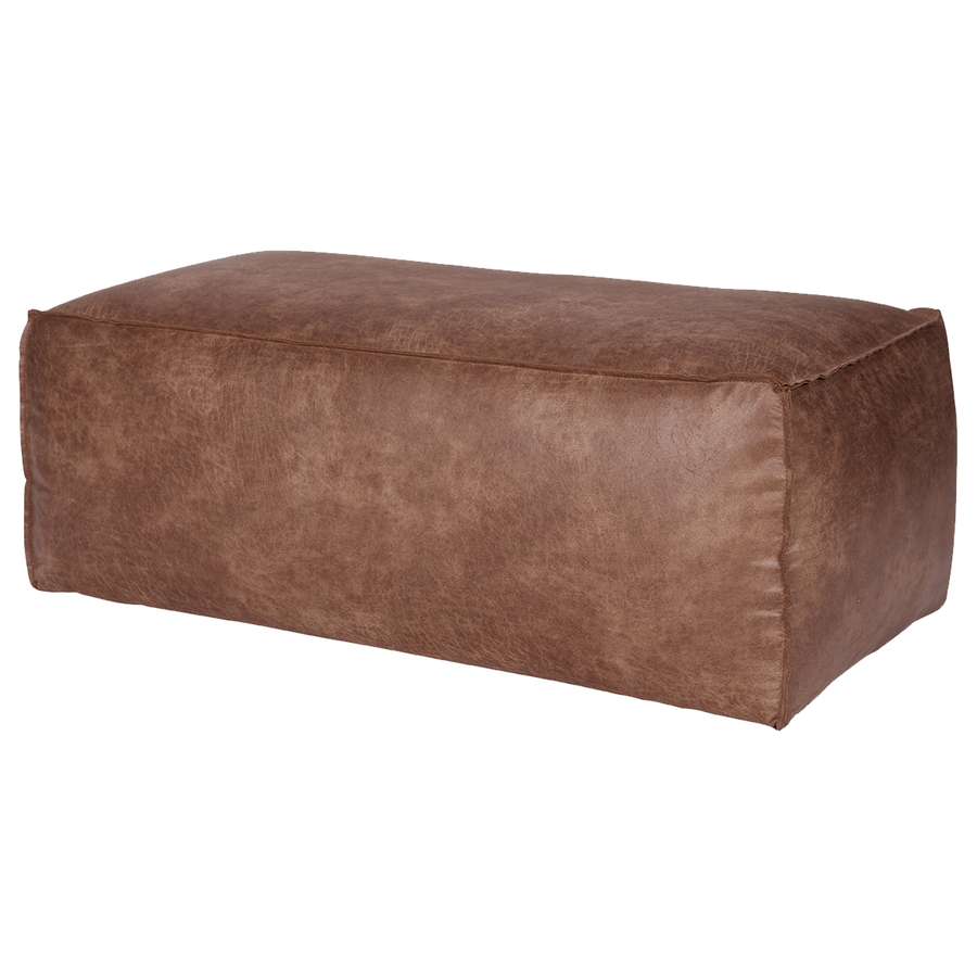 RODEO POEF 43x120x60 ECOLEER COGNAC