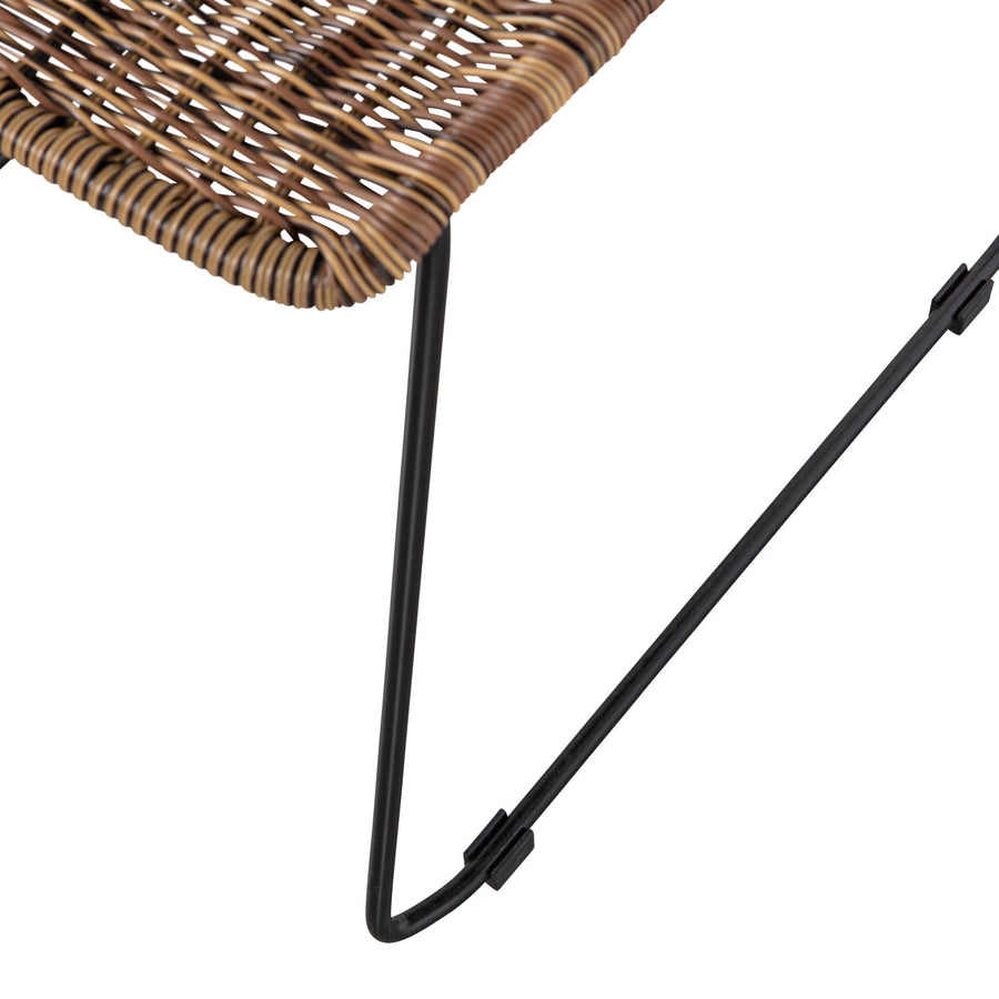 WINGS TUINSTOEL NATUREL - SET VAN 2