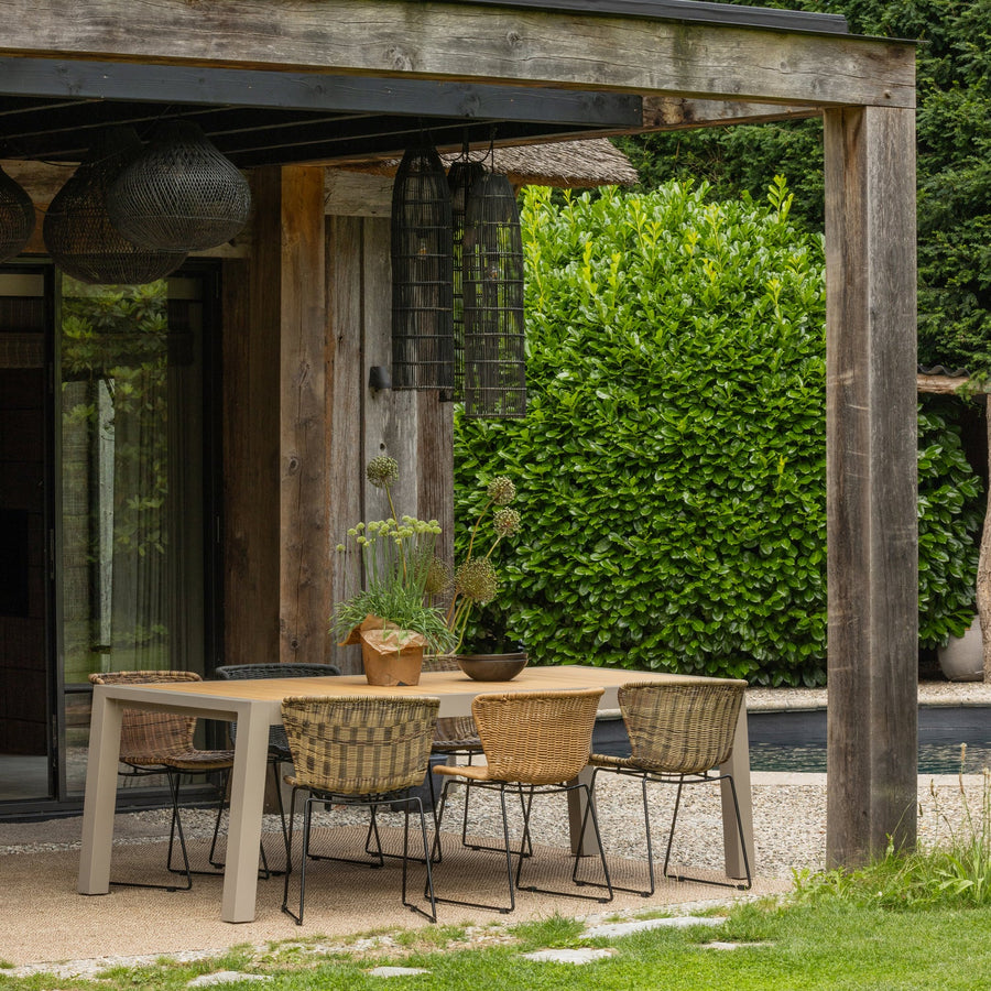Wings tuinstoel touw naturel - set van 2