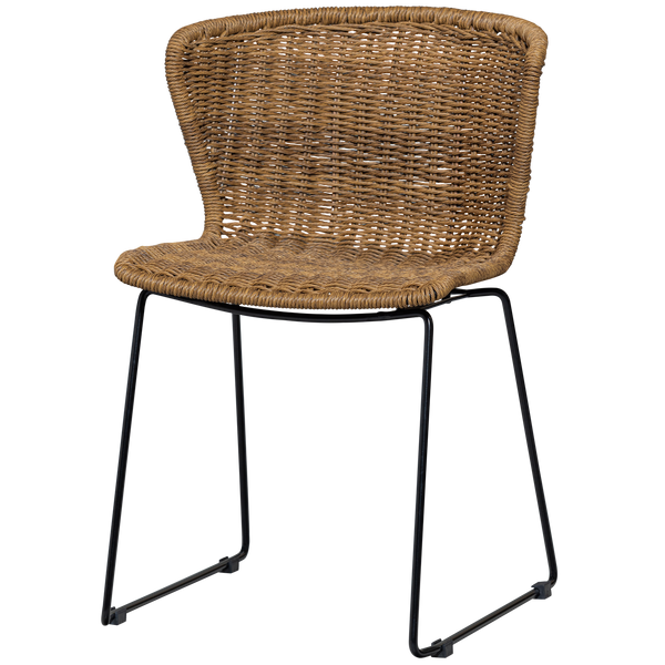 Wings tuinstoel touw naturel - set van 2