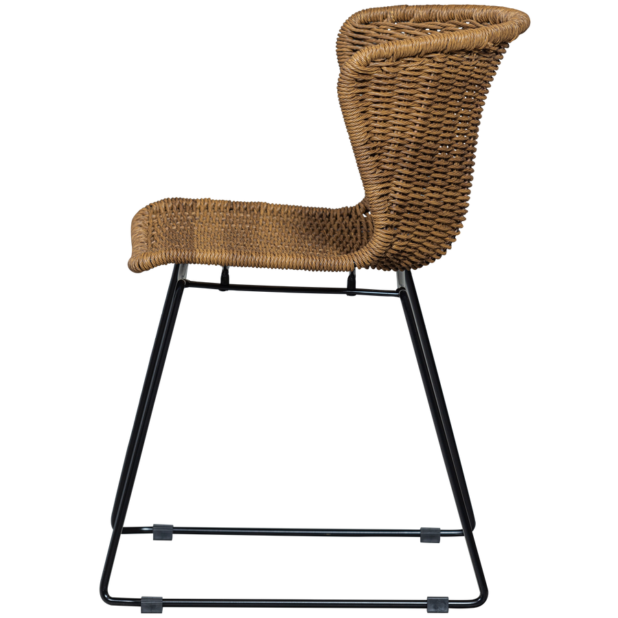 Wings tuinstoel touw naturel - set van 2