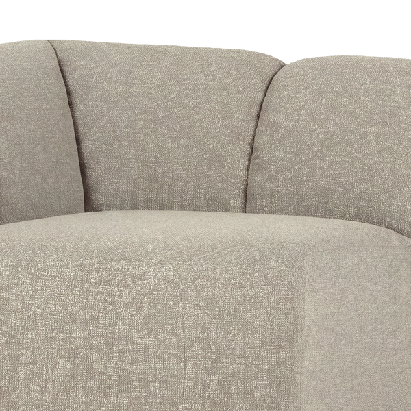 Mojo hoekelement recht boucle beige melange