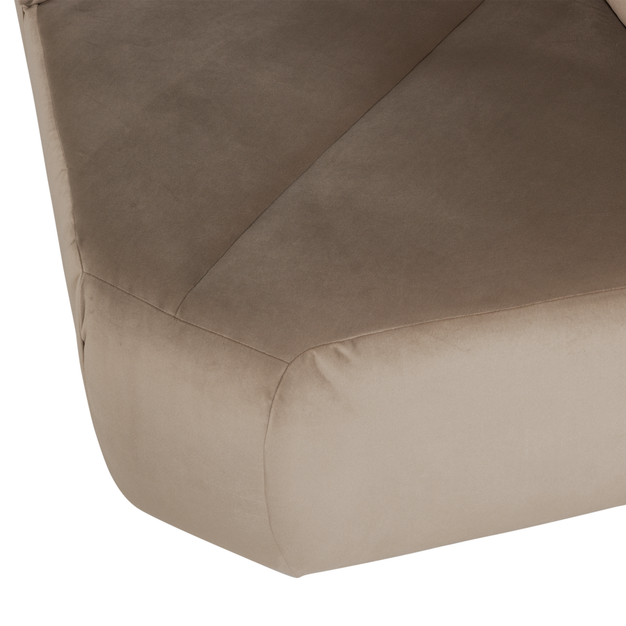 Mojo hoekelement recht velvet khaki
