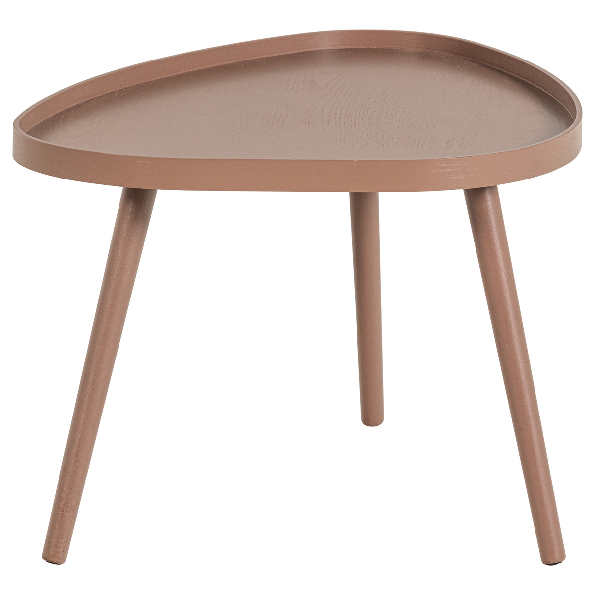 Mae bijzettafel organisch mdf/grenen oudroze
