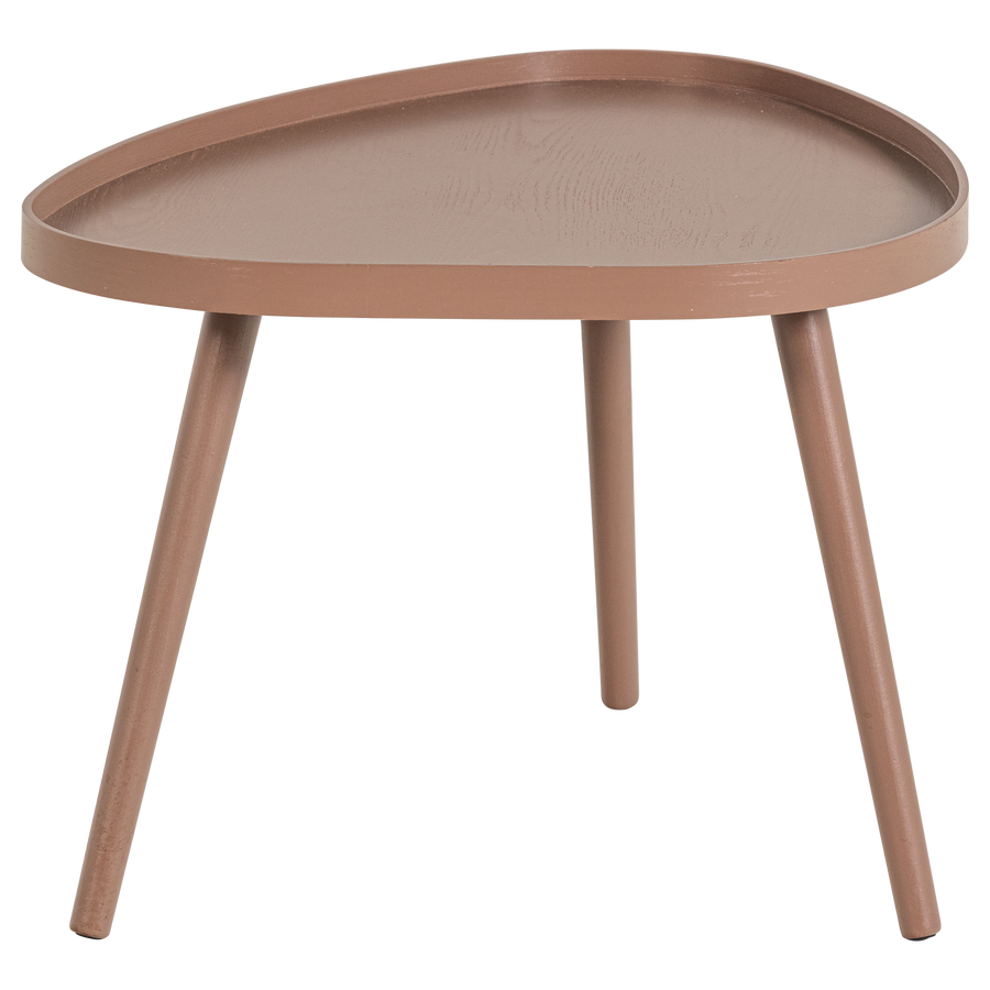 Mae bijzettafel organisch mdf/grenen oudroze