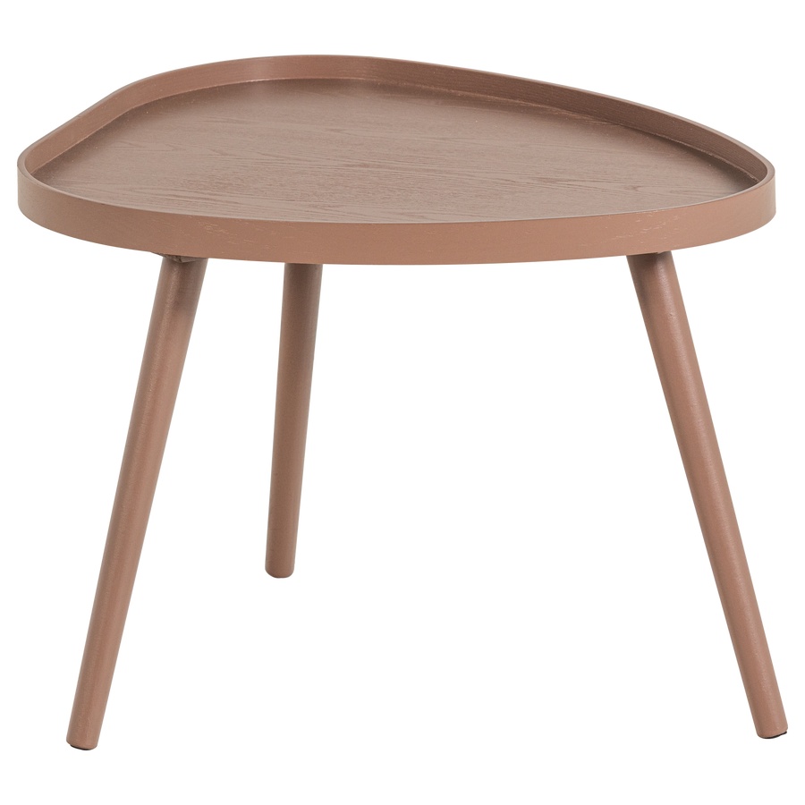 Mae bijzettafel organisch mdf/grenen oudroze