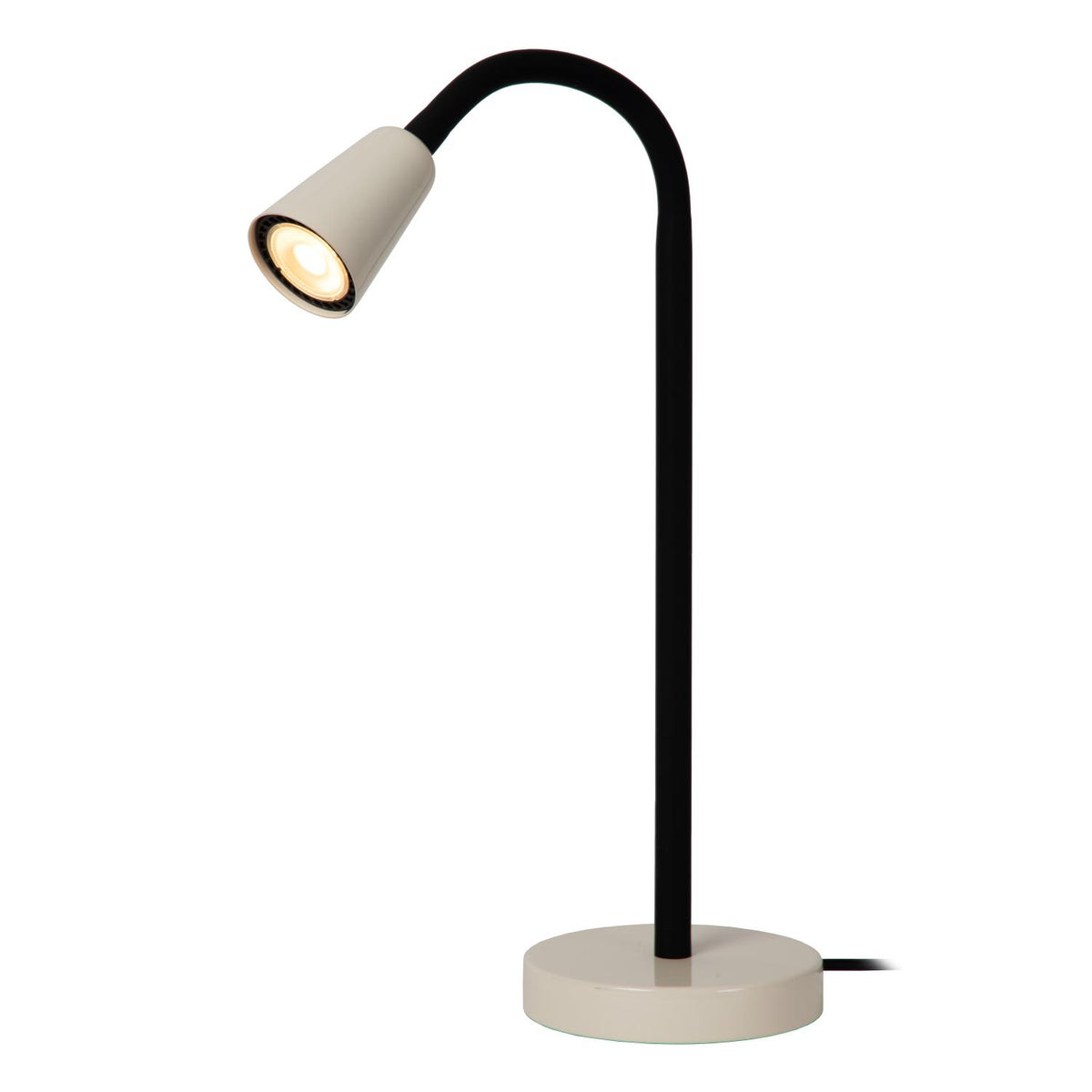 Lucide JASPER tafellamp GU10, crème