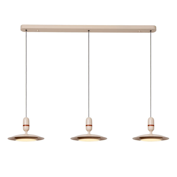 Lucide JOSEFINE dimbare LED-hanglamp 3 × 11 W, 2200–3000 K, crème
