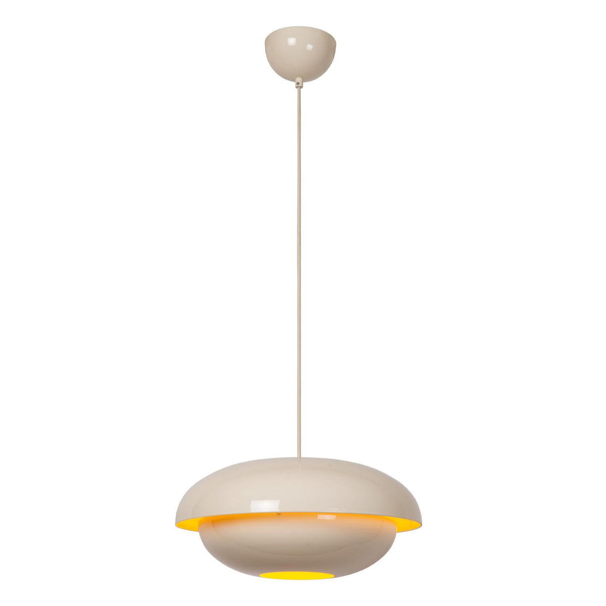 Lucide YOUNES hanglamp Ø 40 cm, E27, crème
