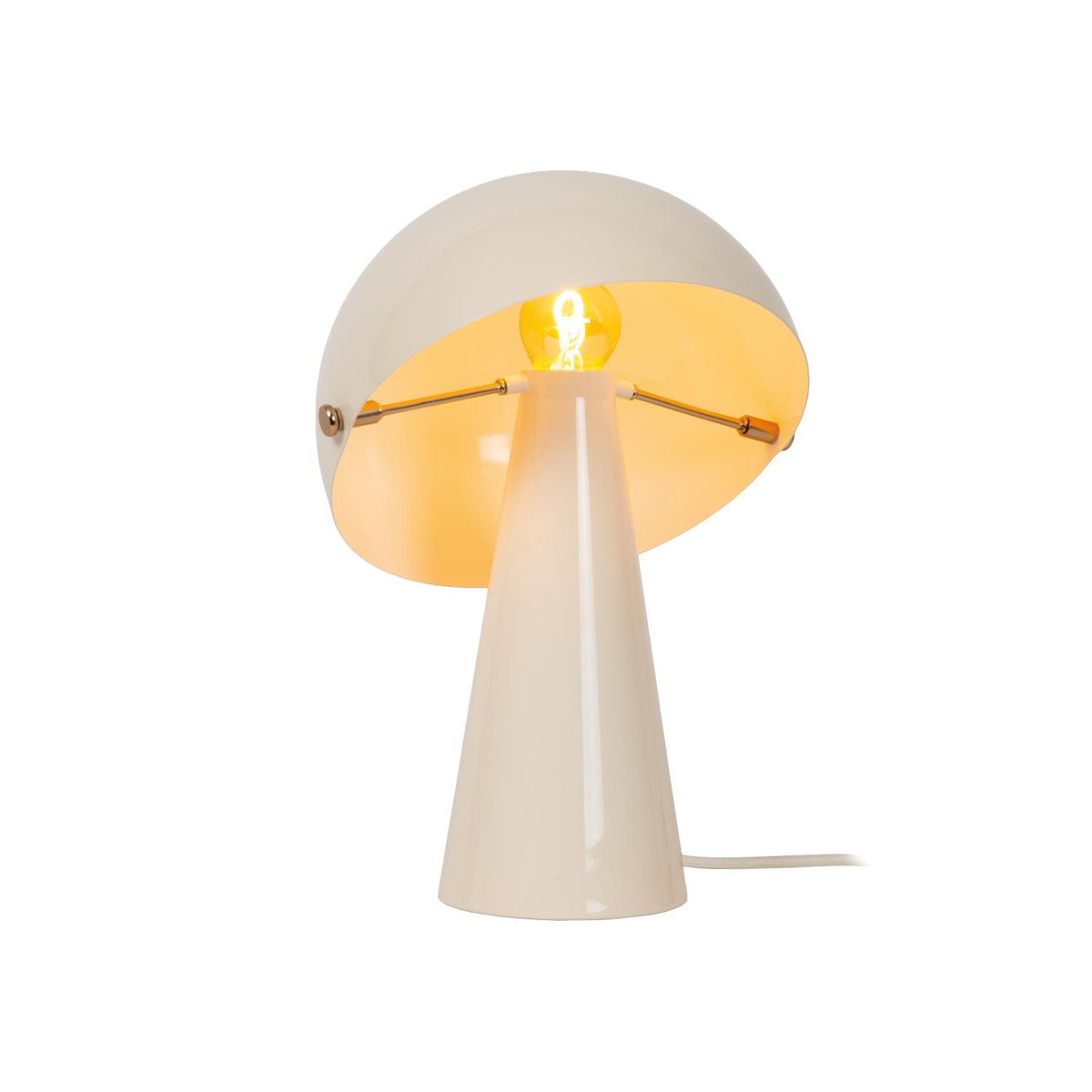 Lucide BARONE tafellamp Ø 23 cm, E27, crème