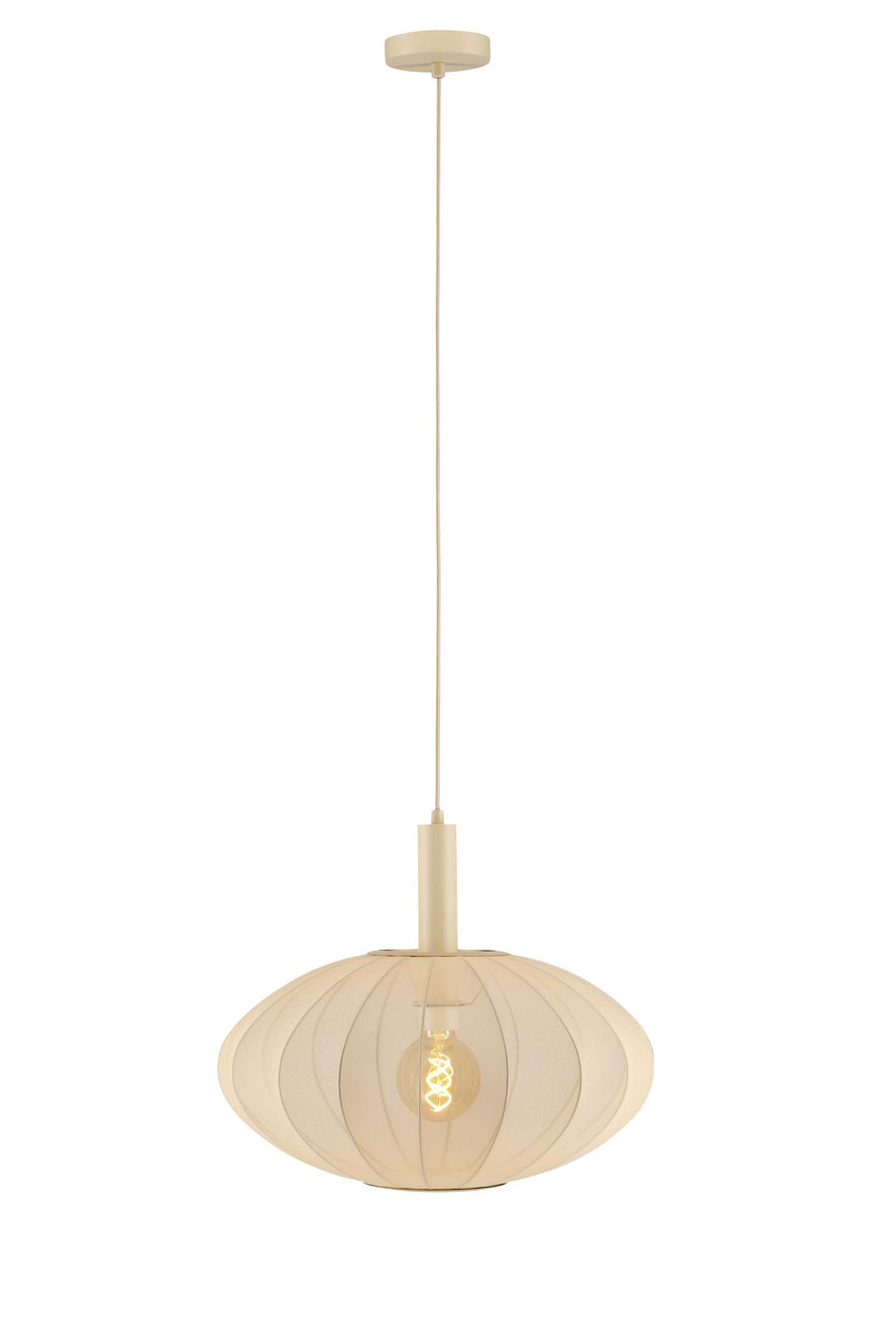 Lucide CORINA hanglamp Ø 50 cm, E27, crème