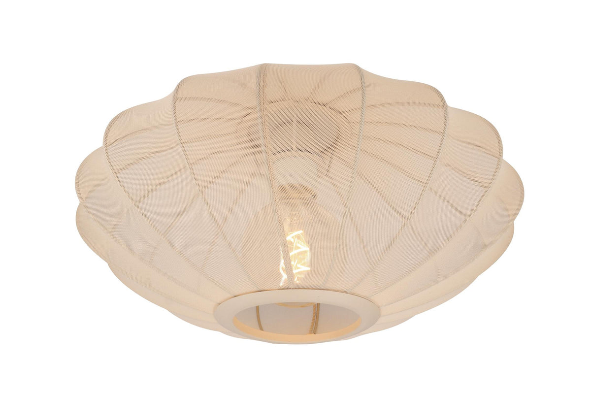 Lucide CORINA plafondlamp Ø 40 cm, E27, crème