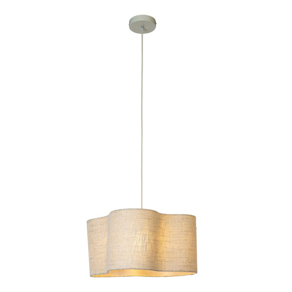 Lucide CHANTAL hanglamp E27, crème