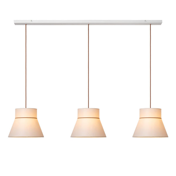 Lucide SCARLET hanglamp 3 × E27, crème