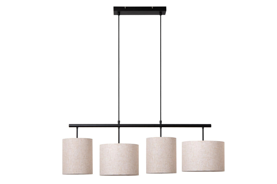 Lucide MAYA hanglamp 4 × E27, crème