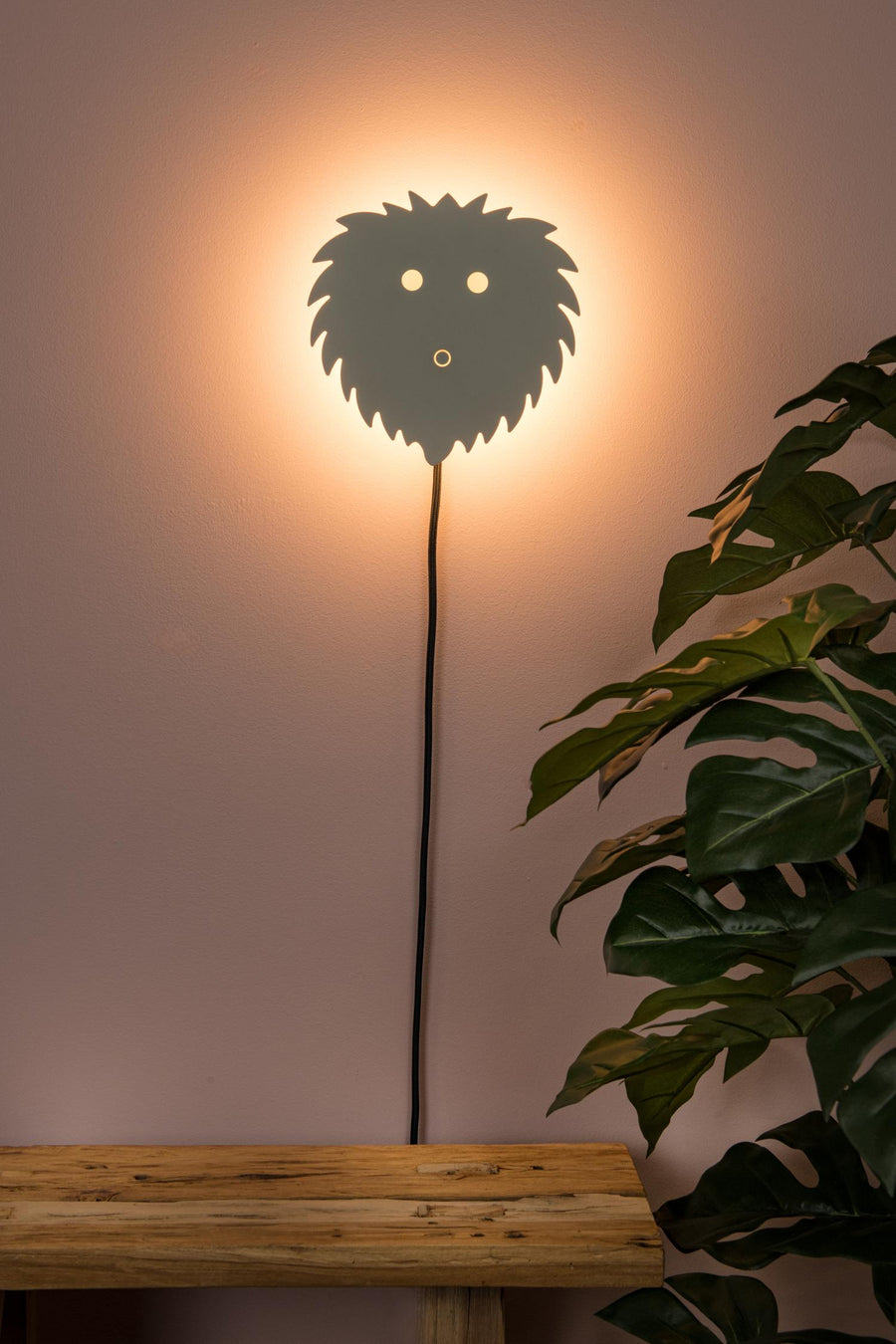 Lucide CHARLIE dimbare LED-wandlamp 7 W, crème