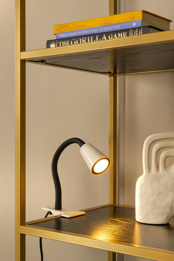 Lucide JASPER klemlamp GU10, crème