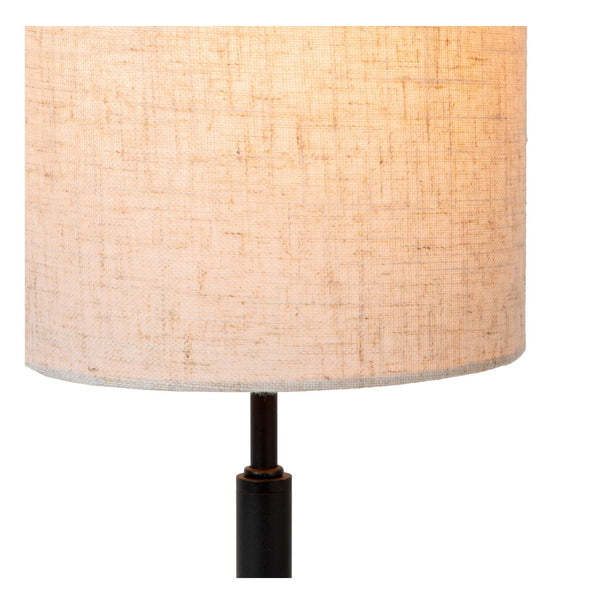 Lucide MAYA tafellamp Ø 26 cm, E27, crème
