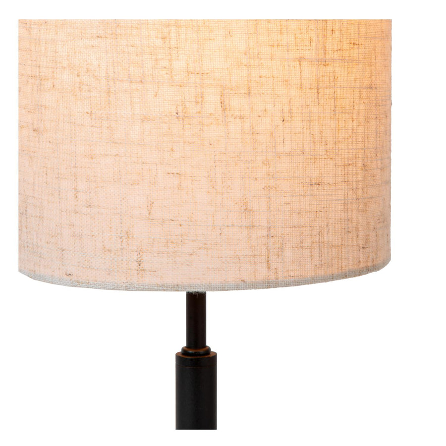 Lucide MAYA tafellamp Ø 26 cm, E27, crème