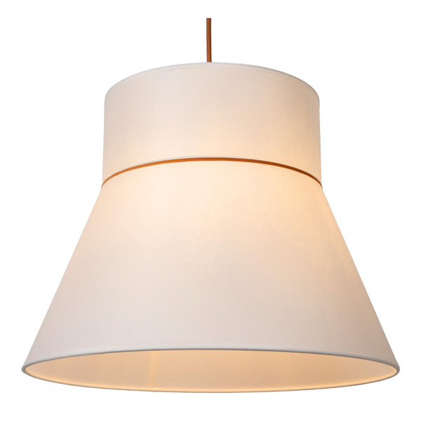 Lucide SCARLET hanglamp E27, crème