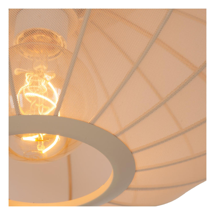 Lucide CORINA hanglamp Ø 50 cm, E27, crème
