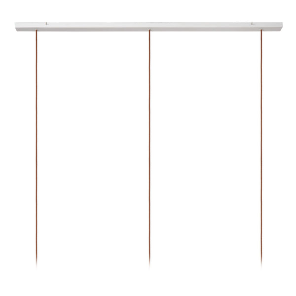 Lucide SCARLET hanglamp 3 × E27, crème