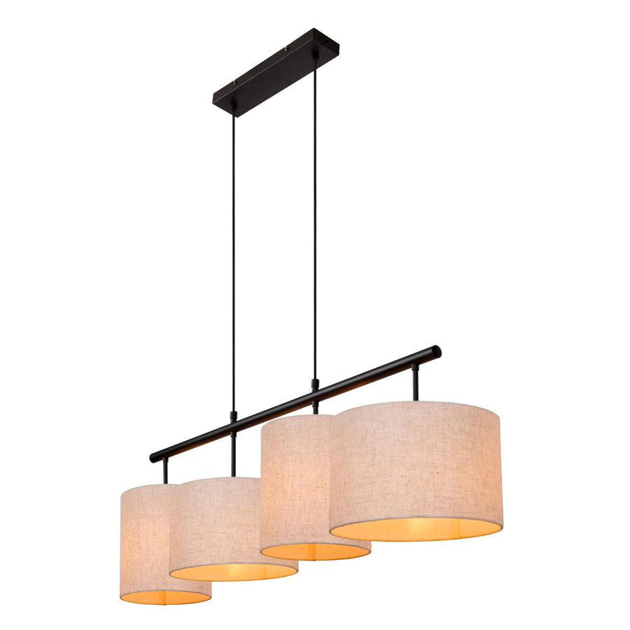 Lucide MAYA hanglamp 4 × E27, crème