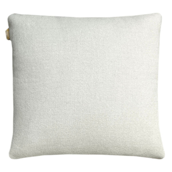Malagoon sierkussen beige omkeerbaar - 50x50cm gerecyclede wol