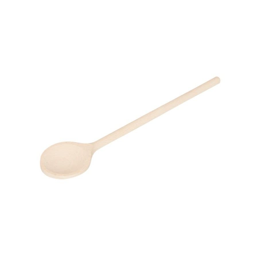 Pollepel beukenhout rond, 25 cm