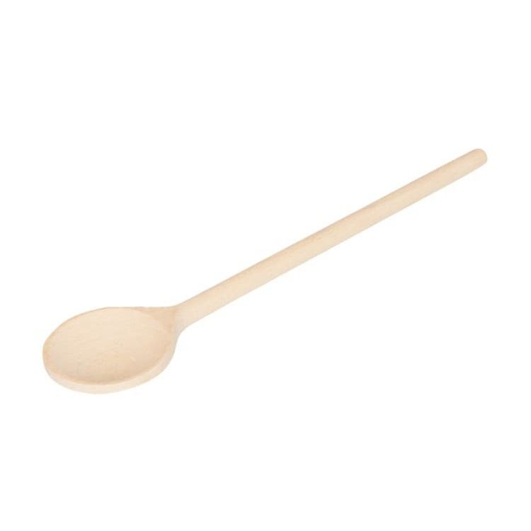 Pollepel beukenhout rond, 30 cm