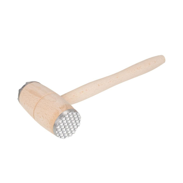 Vleeshamer met alum. beslag, 31 cm