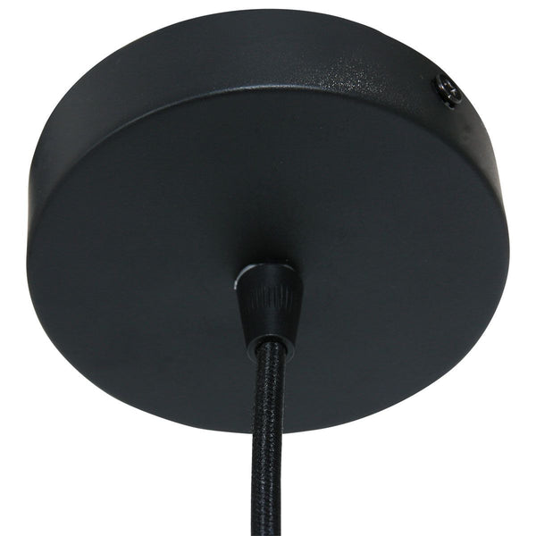 Hanglamp Vidrio 3831ZW amber geel glas