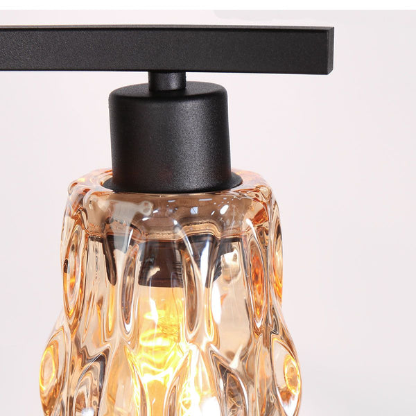 Tafellamp Vidrio 3837ZW amber geel glas