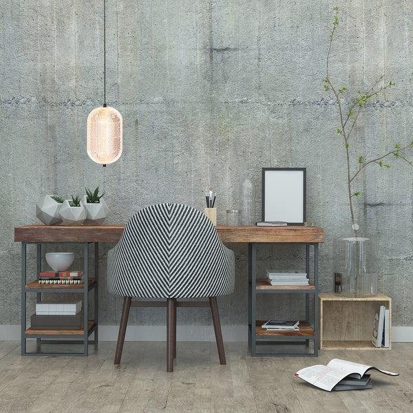 Hanglamp geripu 3840zw ø15cm geribbeld kunststof met led module