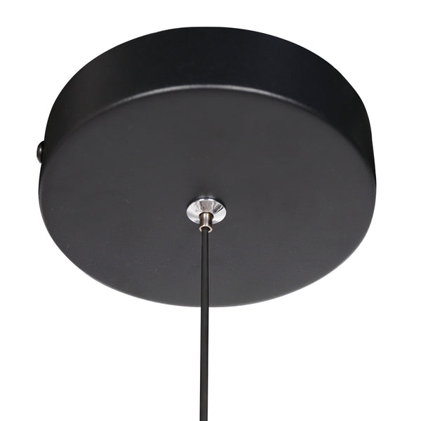 Hanglamp geripu 3840zw ø15cm geribbeld kunststof met led module