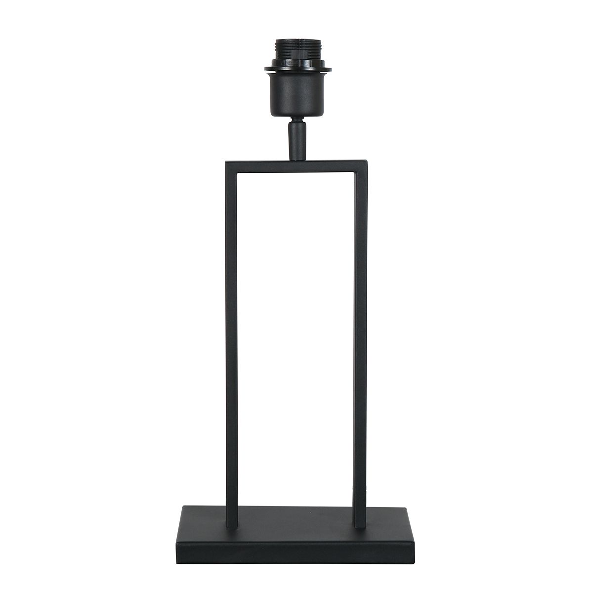 Zwarte tafellamp Stang 3843ZW met E27 fitting zonder kap